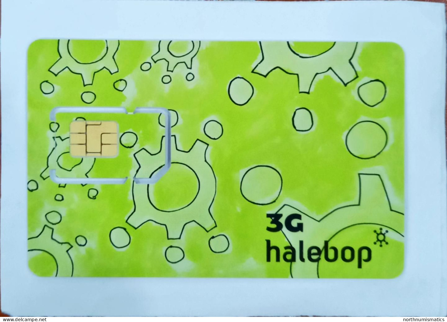 Halebop 3G Gsm  Original Chip Sim Card - Collections
