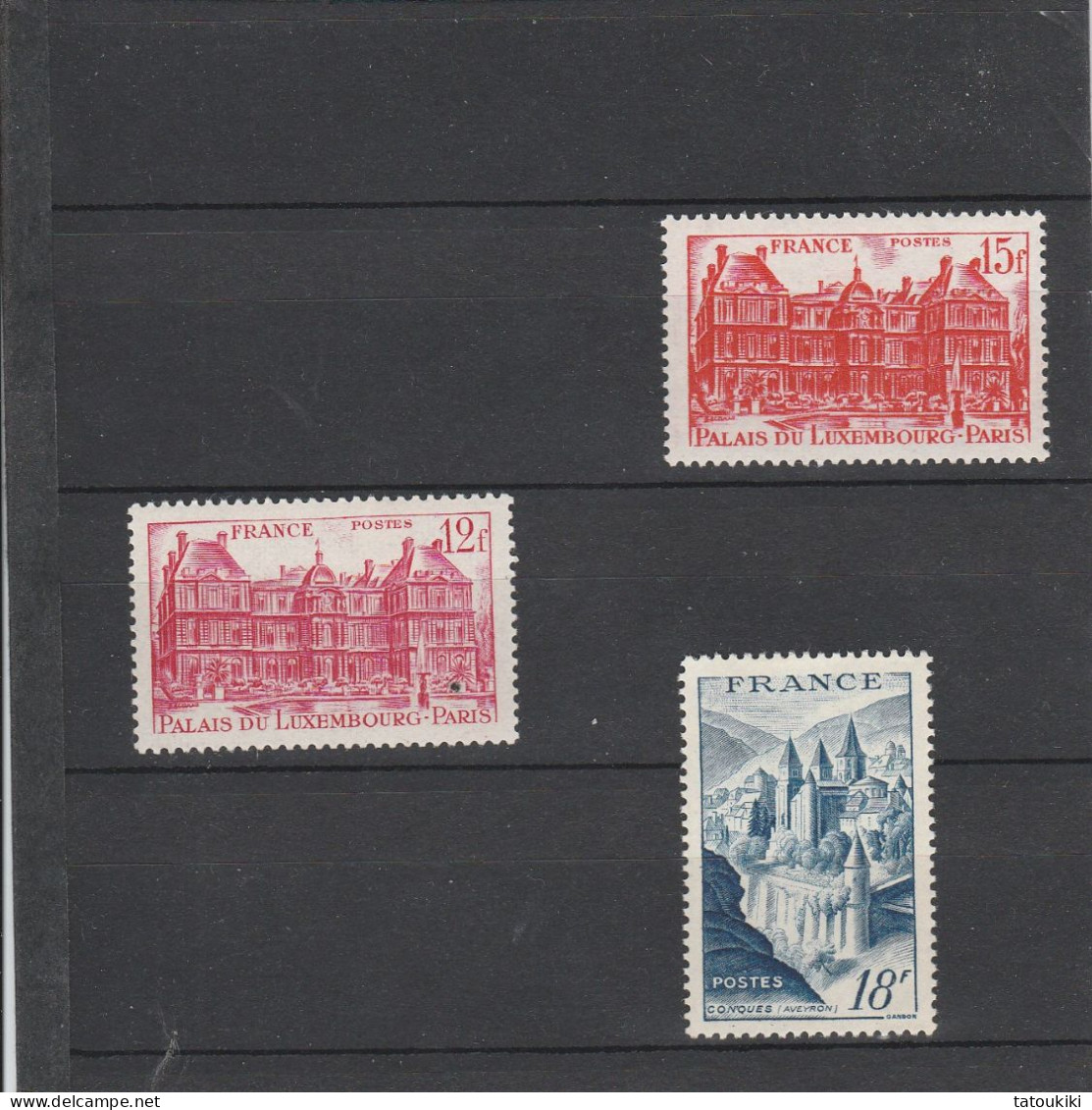 1948 Yt 803** / 804** / 805** Neufs - Unused Stamps