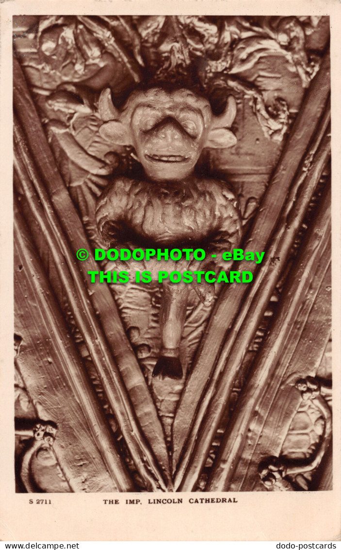 R477796 Lincoln Cathedral. The Imp. W. H. S. Kingsway Real Photo Series. 1920 - World