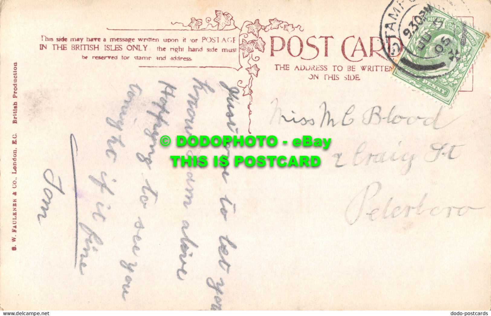 R477820 Miss Gertie Millar. C. W. Faulkner. 1905 - World