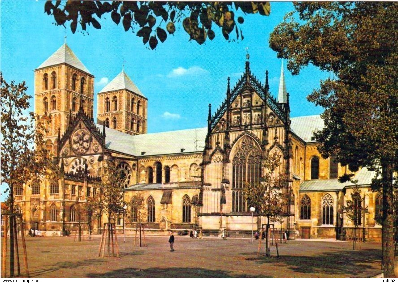 2 AK Germany / NRW * Der St.-Paulus-Dom In Münster - Erbaut Von 1225 Bis 1264 * - Muenster