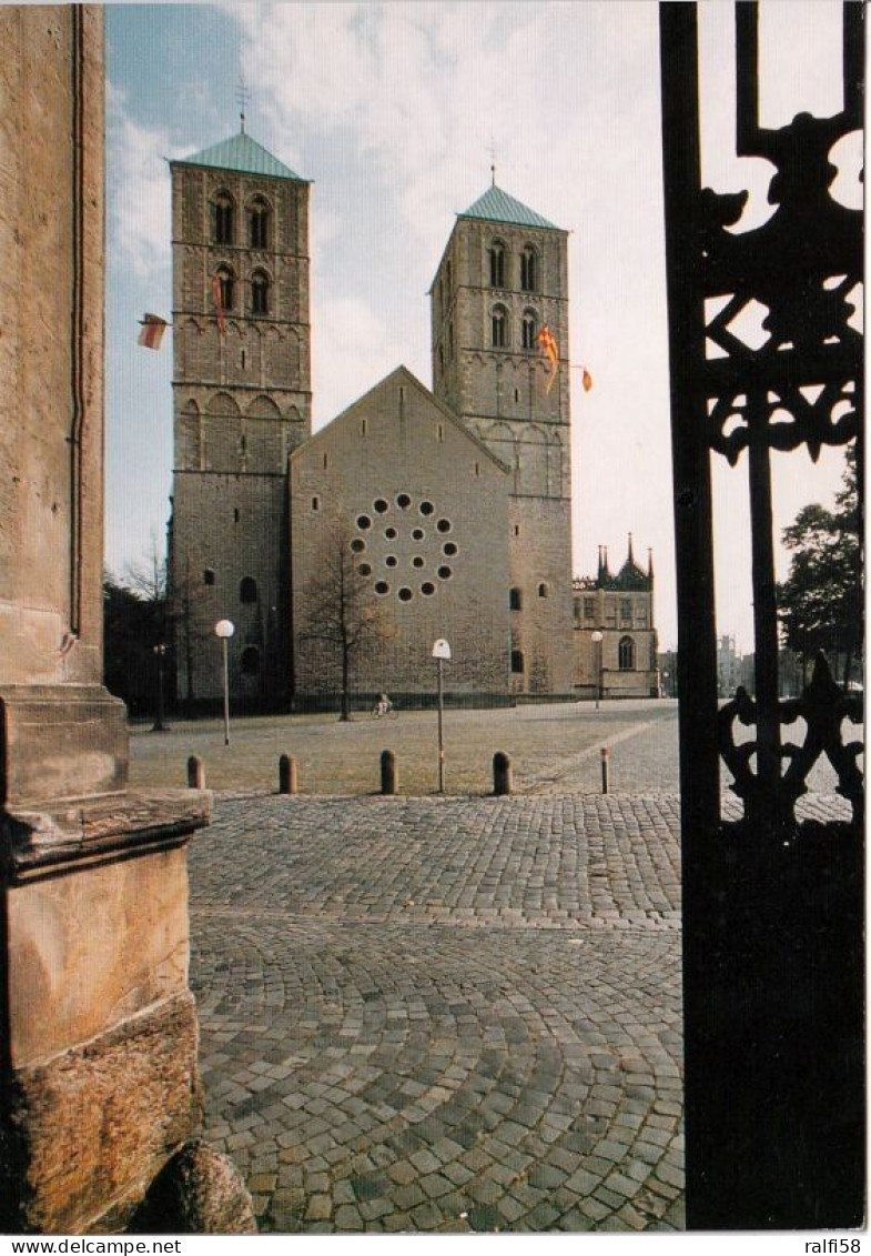 2 AK Germany / NRW * Der St.-Paulus-Dom In Münster - Erbaut Von 1225 Bis 1264 * - Muenster
