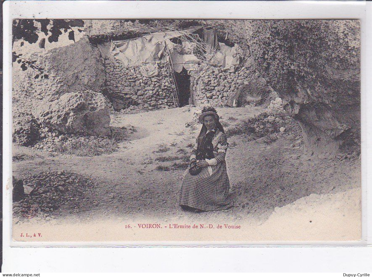 VOIRON: L'ermite De Notre-dame De Vouise - Très Bon état - Voiron