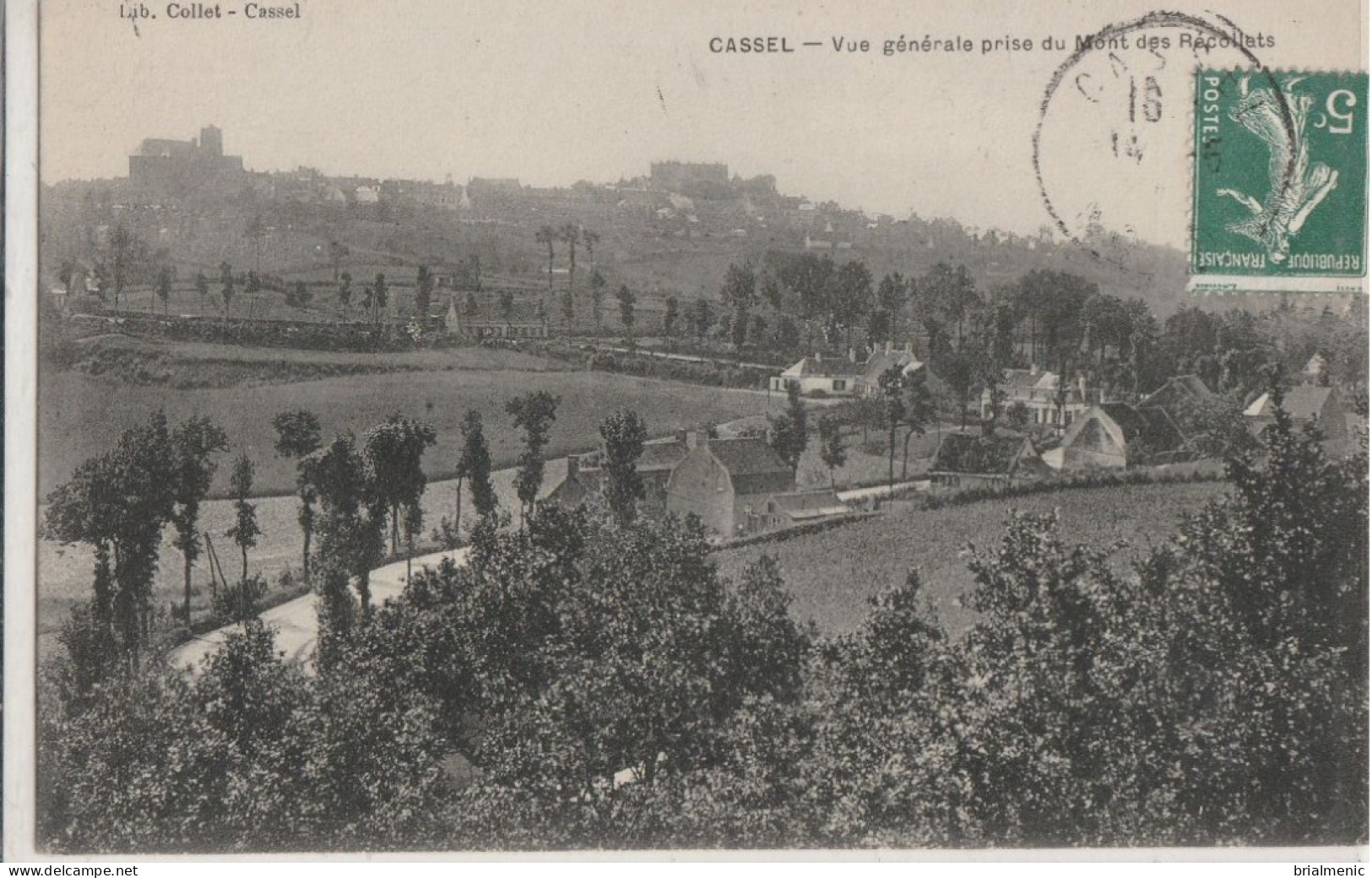 CASSEL  Vue Générale Prise Du Mont Des Récollets - Cassel