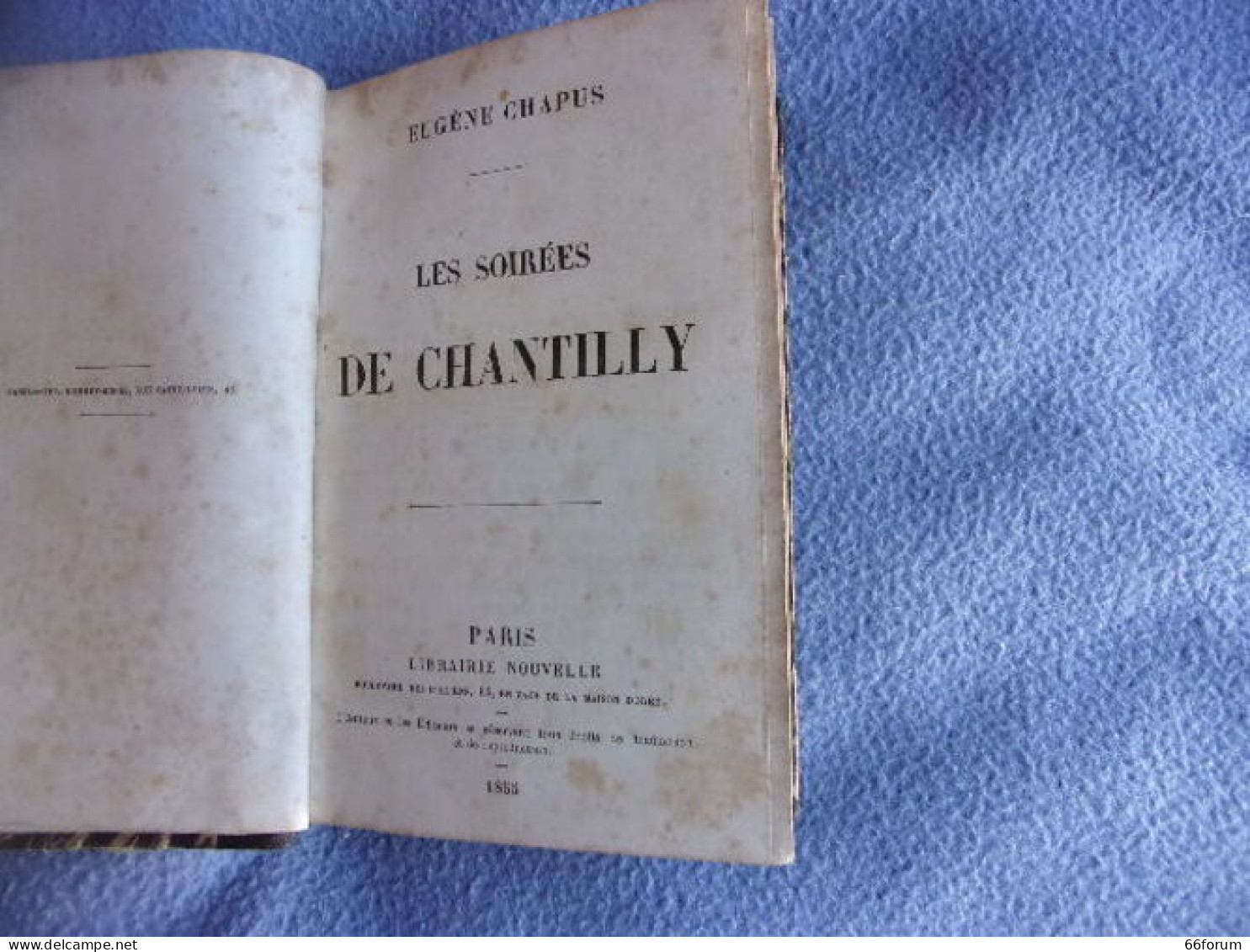 Les Soirées De Chantilly - Non Classificati