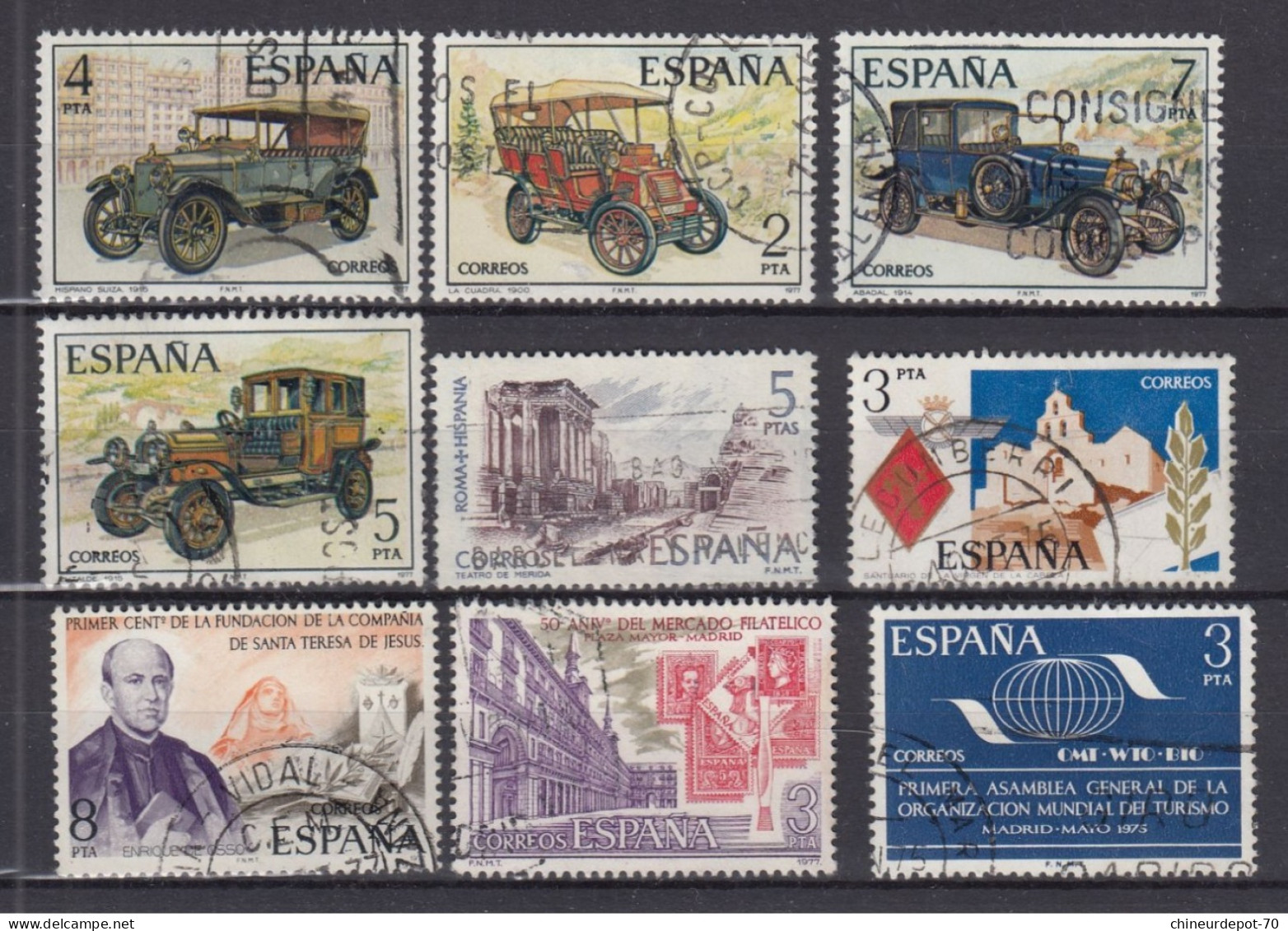 TIMBRES ESPANA ESPAGNE SPAIN NON Classés - Sonstige & Ohne Zuordnung