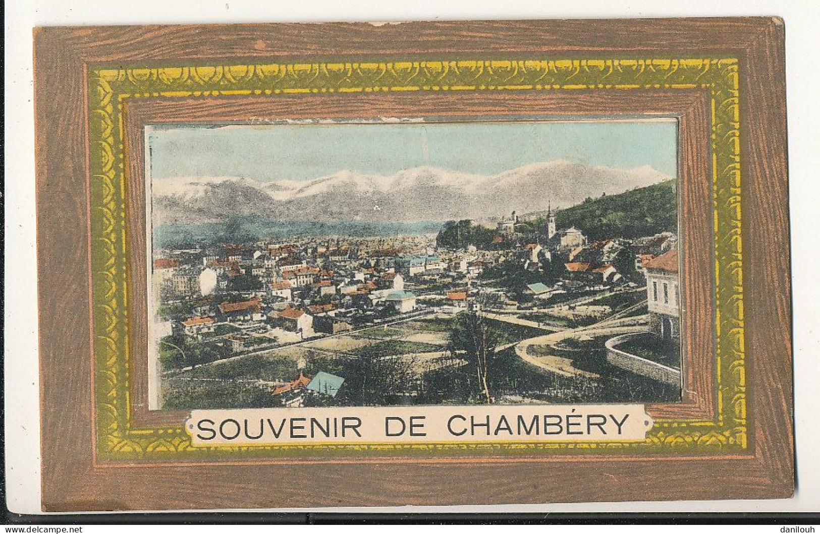 73 // SOUVENIR DE CHAMBERY  Carte A Système / Dépliant Sous L'image - Chambery