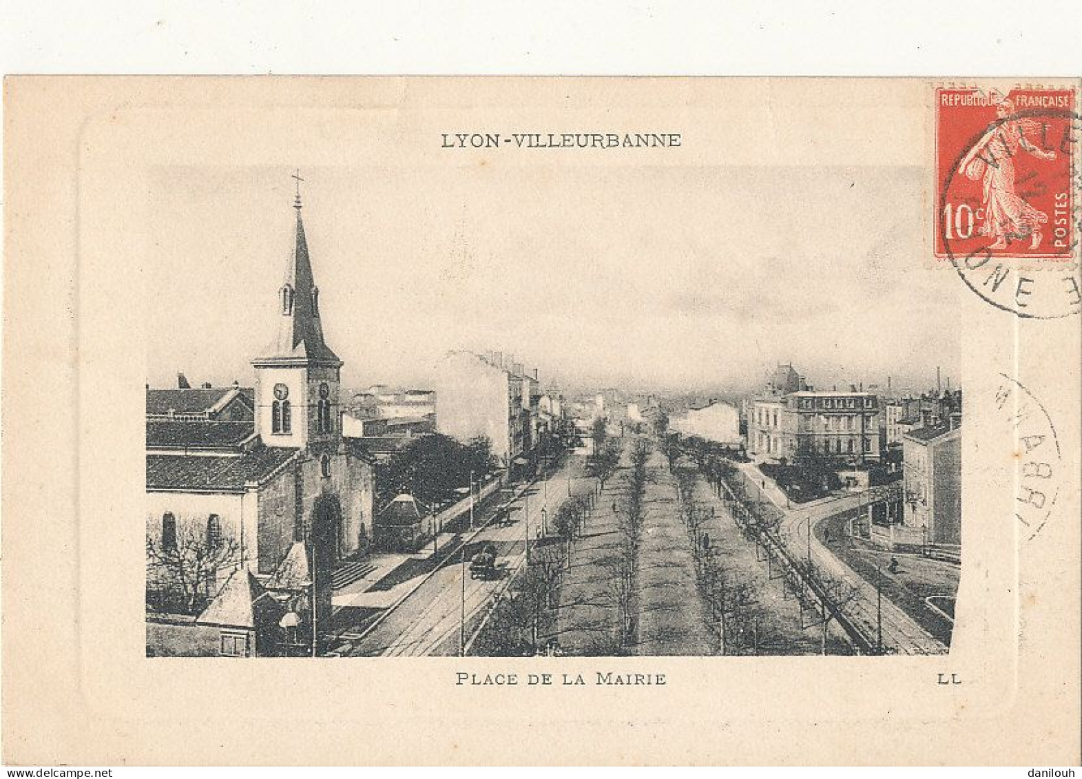 69 // LYON VILLEURBANNE  Place De La Mairie LL - Villeurbanne