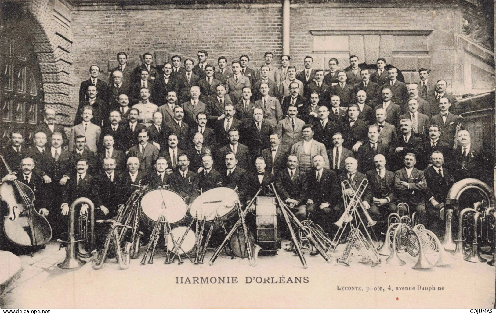 45 - ORLEANS_S28295_ Harmonie D'Orléans - Groupe De Musique - Musiciens - Instruments - Orleans