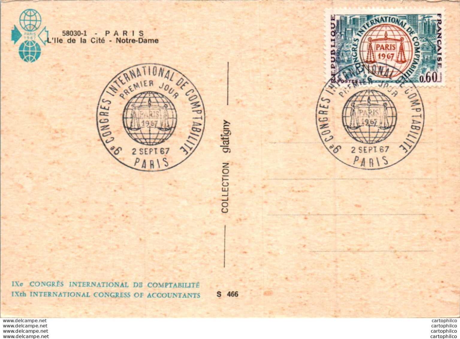 FDC France Paris Ile De La Cite Notre Dame Paris 19067 - 1960-1969