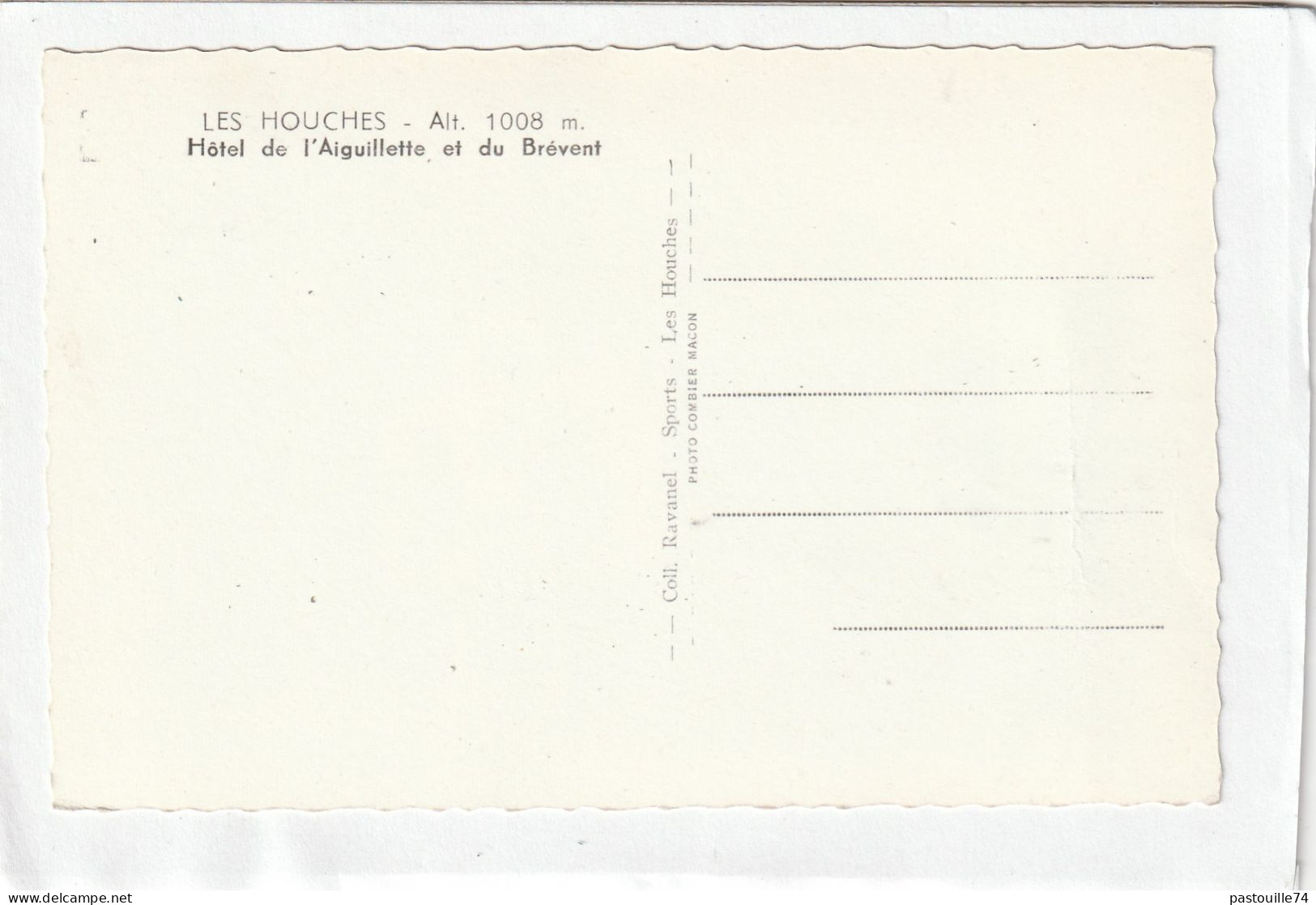 CPSM :  14 X 9  -  LES  HOUCHES - Hôtel De L'Aiguillette Et Du Brévent - Les Houches