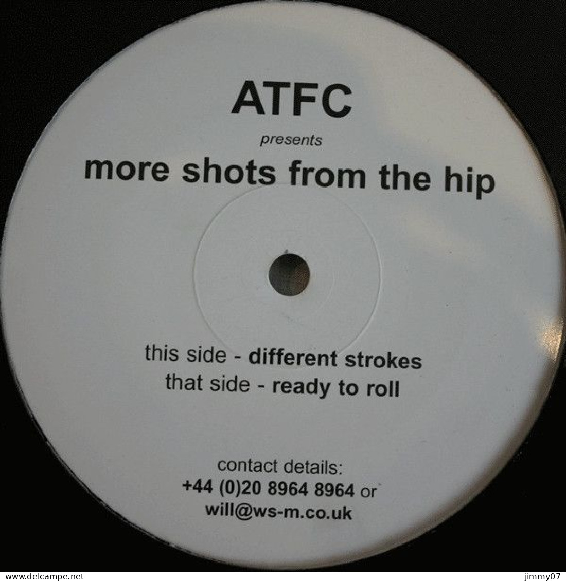 ATFC - More Shots From The Hip (12", Single) - 45 G - Maxi-Single