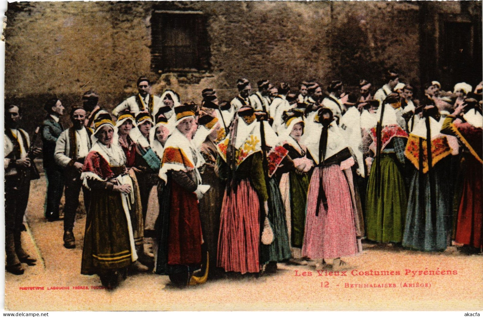 CPA Pyrénées Bethmale Costume Folklore (1390262) - Other & Unclassified