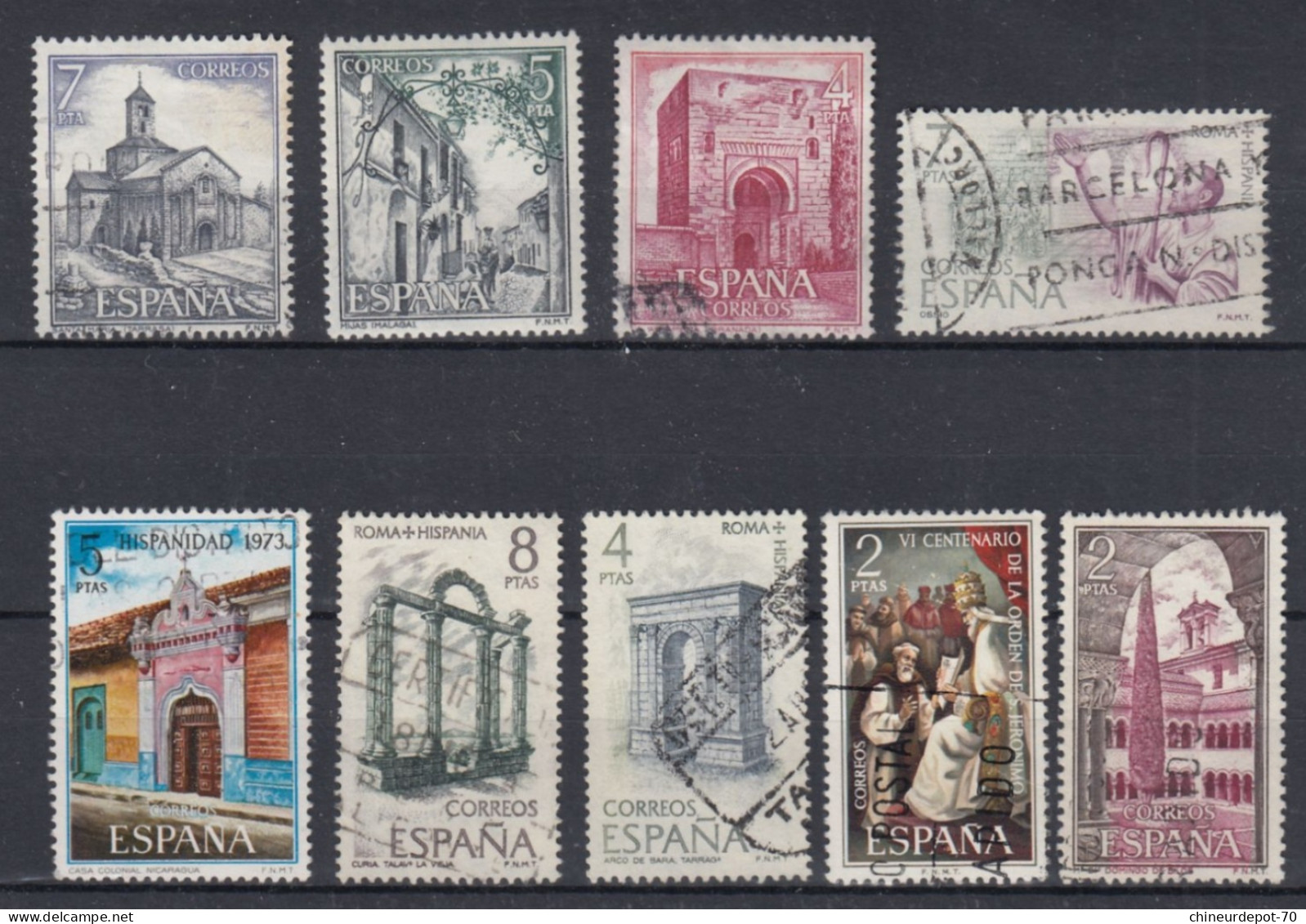 TIMBRES ESPANA ESPAGNE SPAIN NON Classés - Sonstige & Ohne Zuordnung