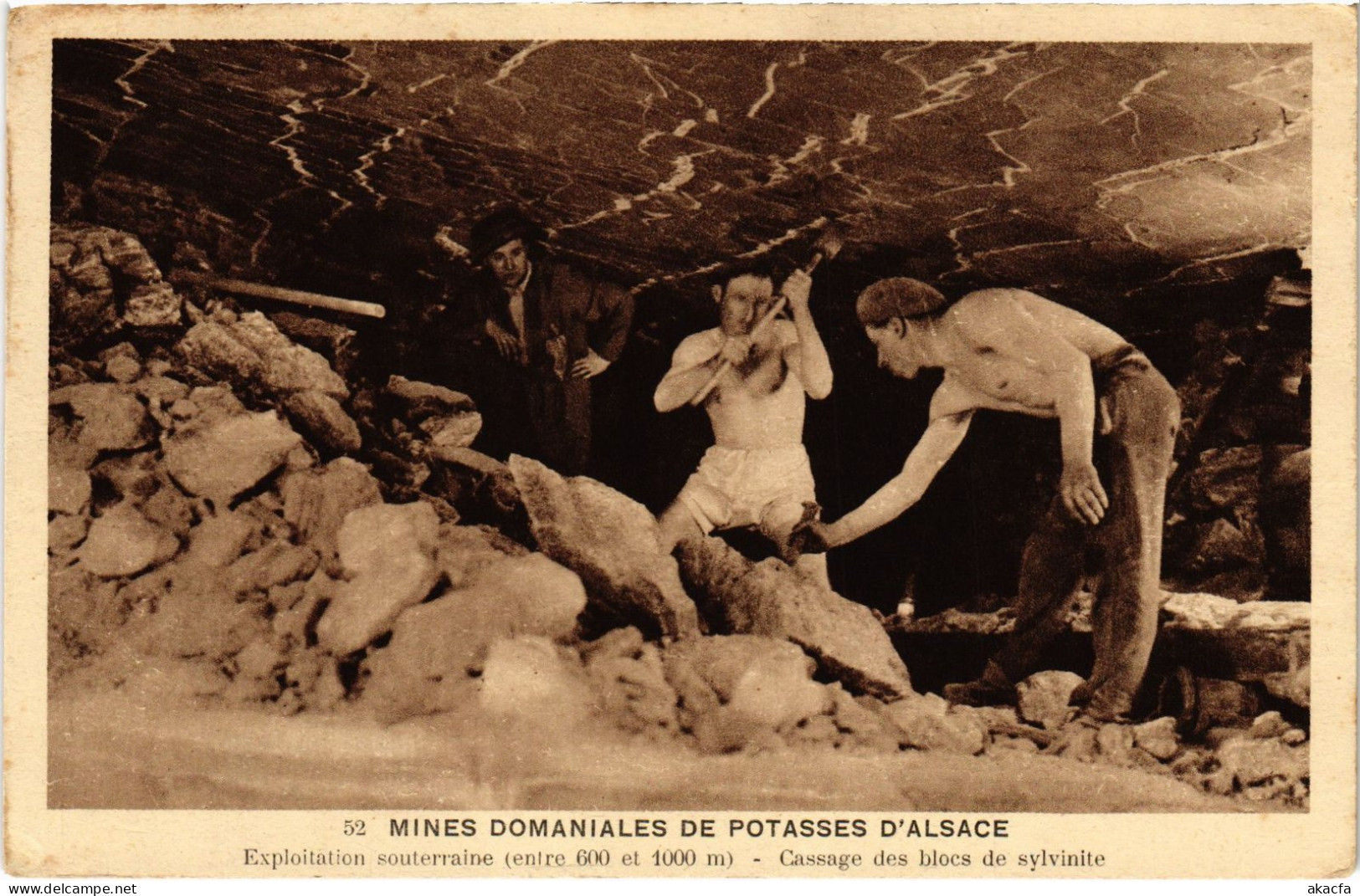 CPA Mines Domaniales Potasses D'Alsace Exploitation Mining Industry (1390433) - Sonstige & Ohne Zuordnung