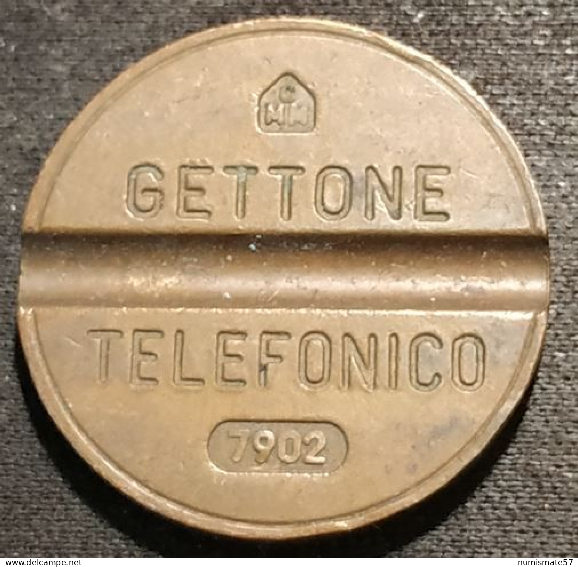 ITALIE - ITALIA - TOKEN - GETTONE TELEFONICO SIP USATO 7902 - Other & Unclassified