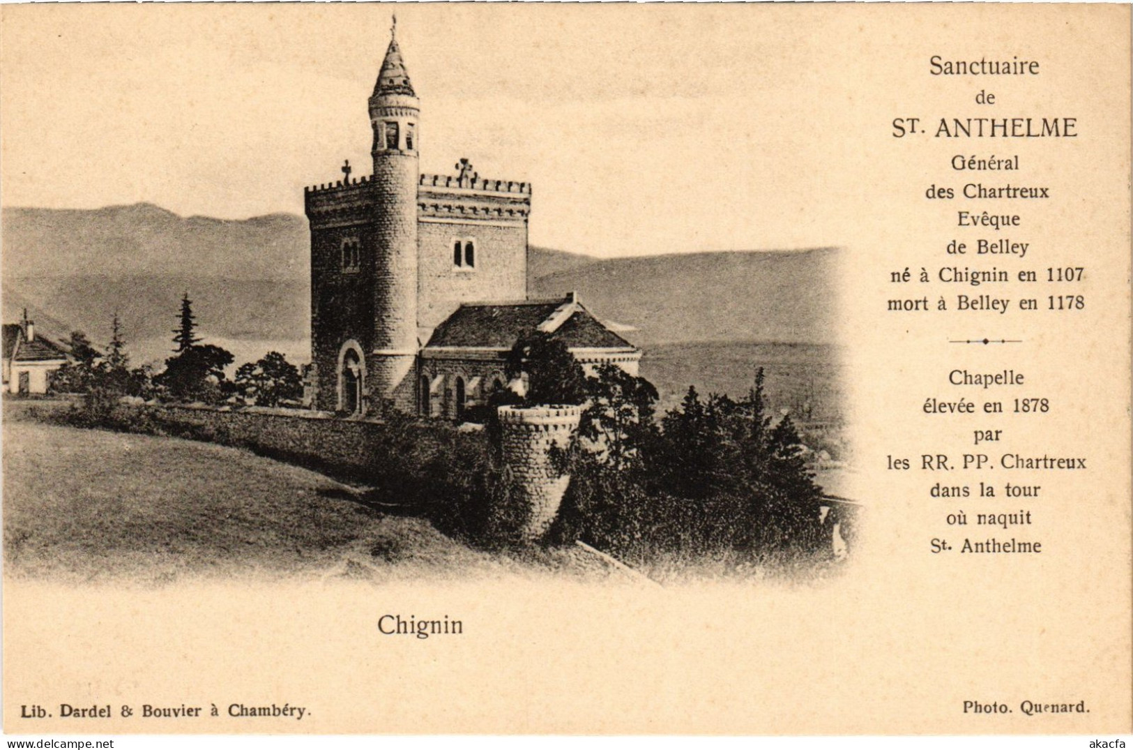 CPA Chignin Sanctuaire De St-Anthelme (1390732) - Other & Unclassified