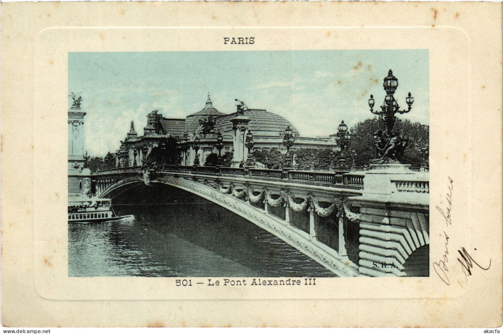 CPA Paris 8e Pont Alexandre III (1390799) - Ponts