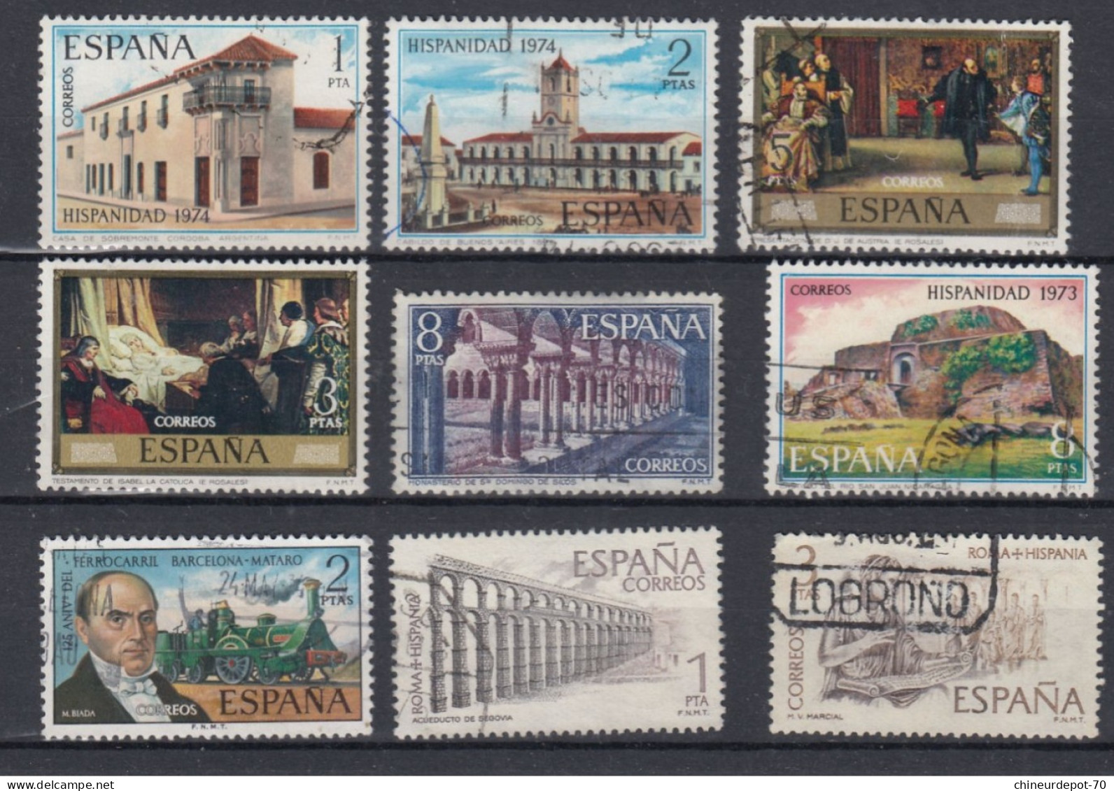 TIMBRES ESPANA ESPAGNE SPAIN NON Classés - Sonstige & Ohne Zuordnung