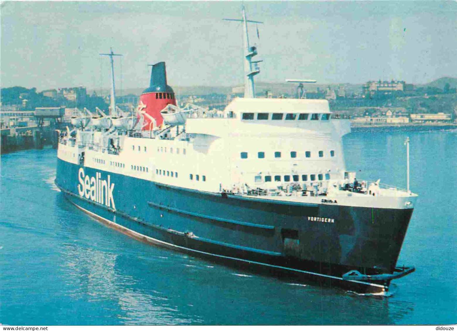 Bateaux - Paquebots - M.V. Vortigern - Sealink - CPM - Carte Neuve - Voir Scans Recto-Verso - Steamers