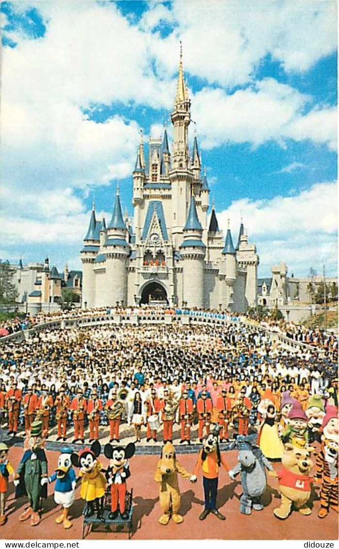 Parc D'Attractions - Walt Disney World - Cinderella Castle - CPSM Format CPA - Voir Scans Recto-Verso - Disneyworld