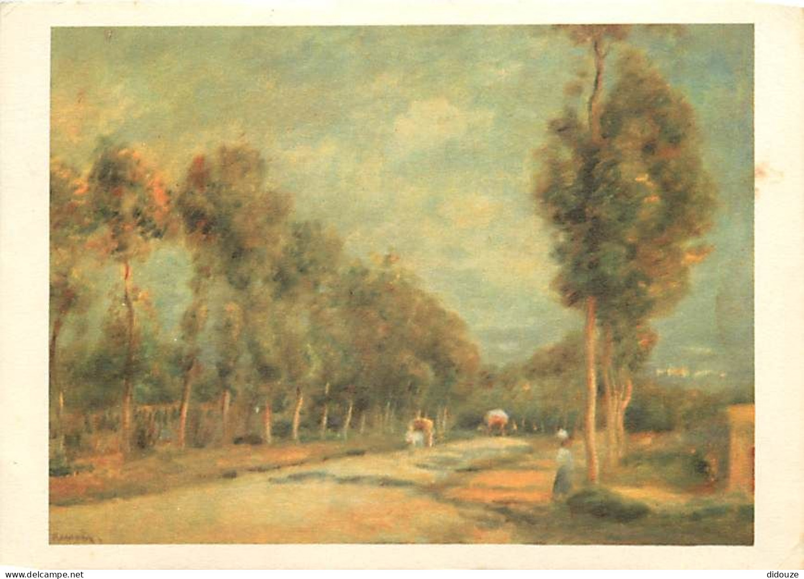 Art - Peinture - Pierre-Auguste Renoir - Route De Versailles à Louveciennes - CPM - Carte Neuve - Voir Scans Recto-Verso - Peintures & Tableaux