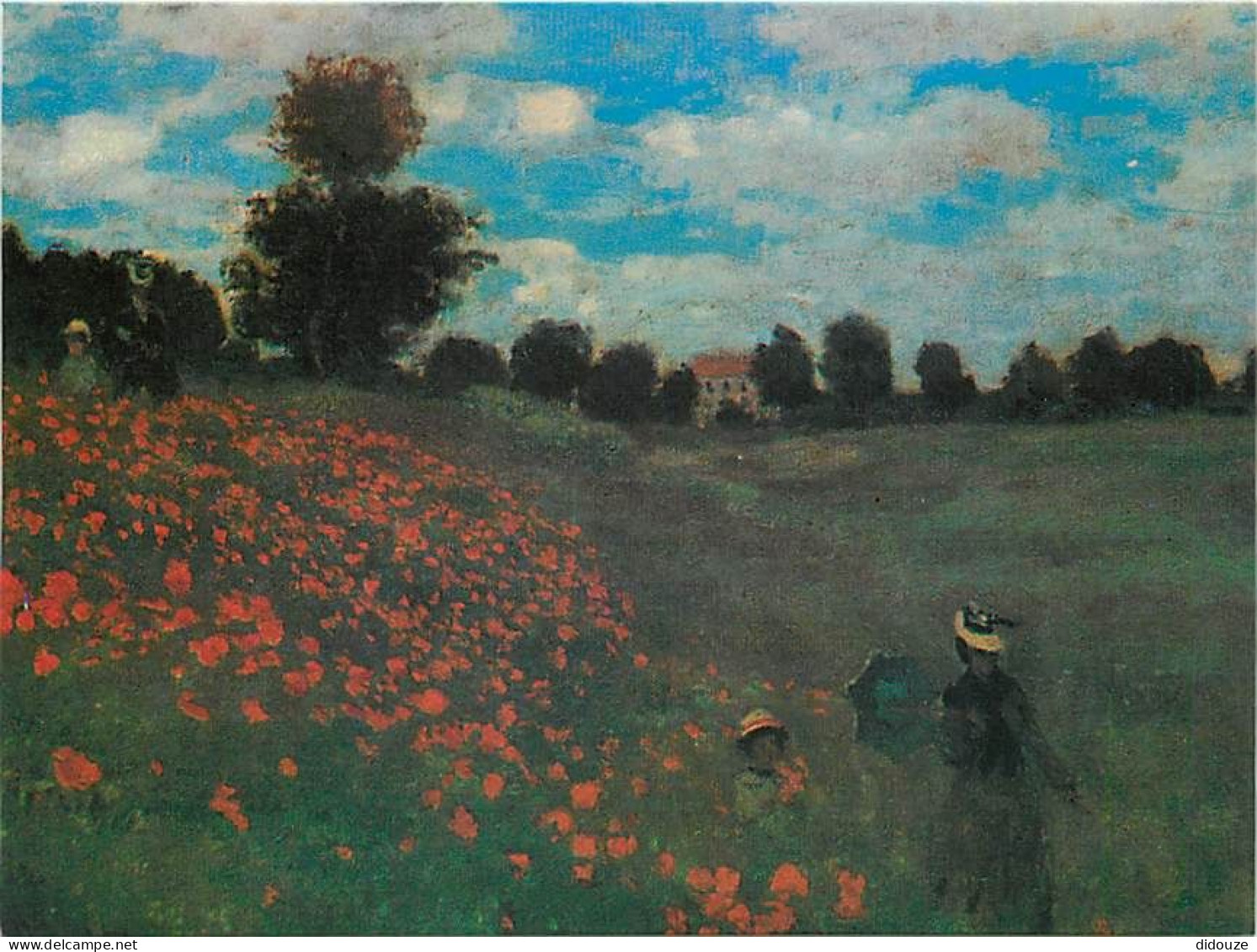 Art - Peinture - Claude Monet - Champ De Coquelicots - Wild Poppies , 1873 - Carte Neuve - CPM - Voir Scans Recto-Verso - Pintura & Cuadros