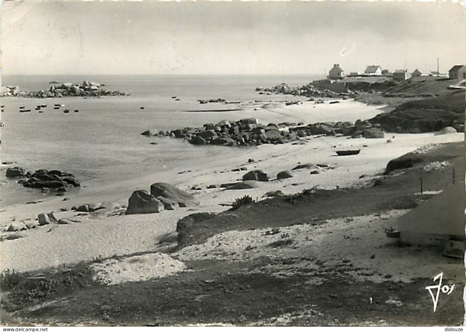 29 - Plouescat - Porz-Guen, La Plage Et Le Port - CPSM Grand Format - Voir Scans Recto-Verso - Plouescat