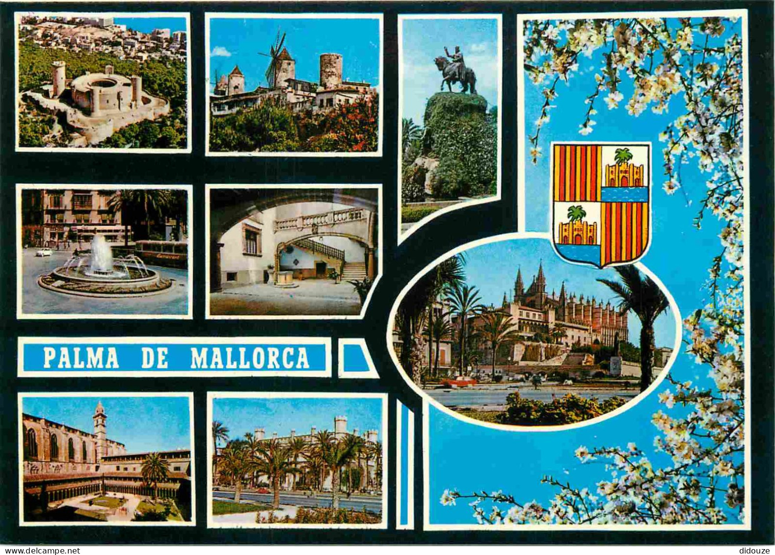 Espagne - Espana - Islas Baleares - Palma De Mallorca - Multivues - Blasons - CPM - Voir Scans Recto-Verso - Palma De Mallorca