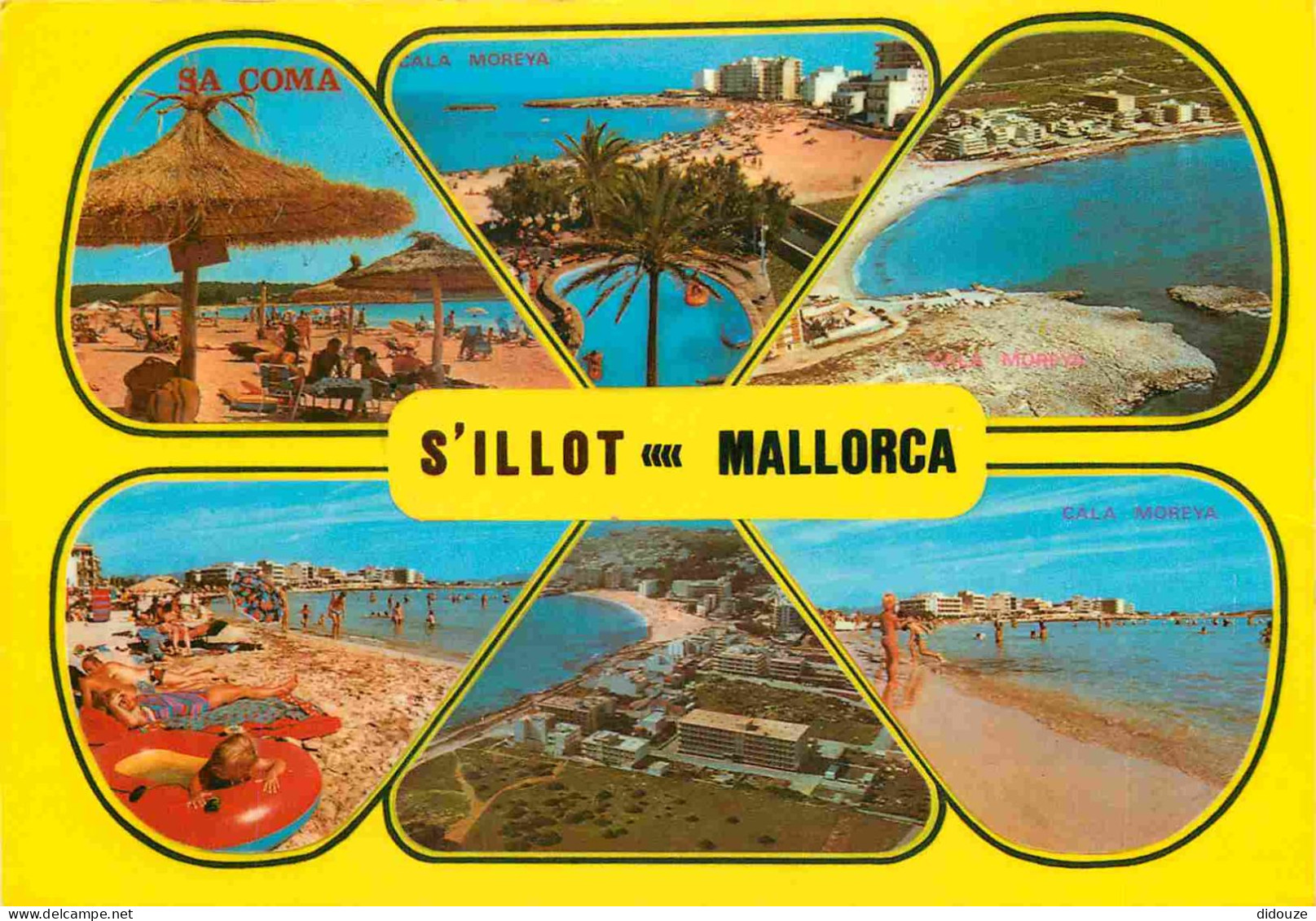 Espagne - Espana - Islas Baleares - Mallorca - S'Illot - Cala Moreya - Multivues - CPM - Voir Scans Recto-Verso - Mallorca