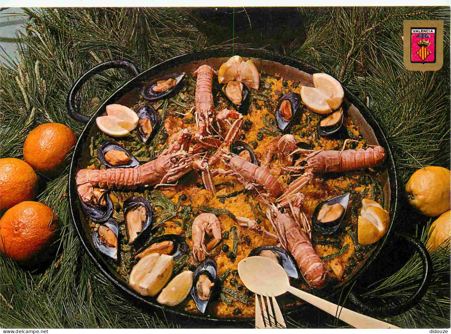 Espagne - Espana - Comunidad Valenciana - Valencia - Paella - Cuisine - Gastronomie - CPM - Voir Scans Recto-Verso - Valencia