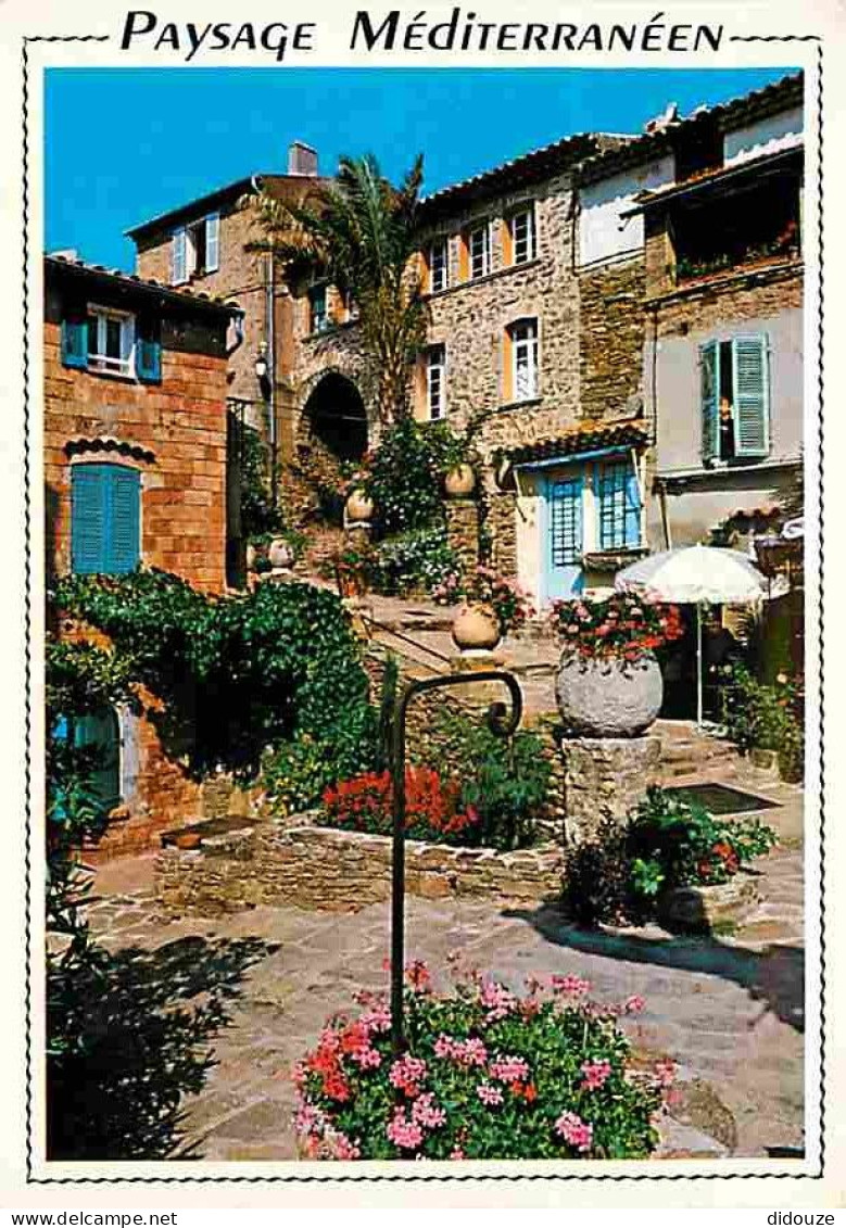 83 - Bormes Les Mimosas - Rue Fleurie - Fleurs - CPM - Voir Scans Recto-Verso - Bormes-les-Mimosas