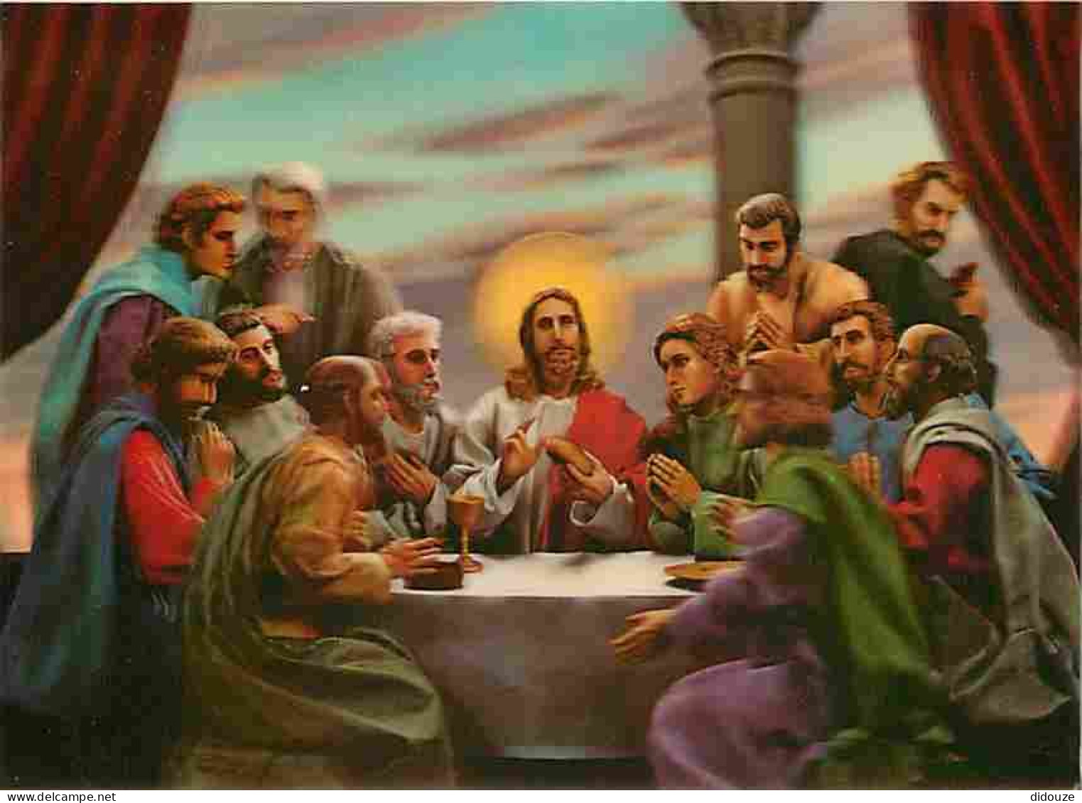 Art - Peinture Religieuse - The Last Supper - Carte Neuve - CPM - Voir Scans Recto-Verso - Paintings, Stained Glasses & Statues