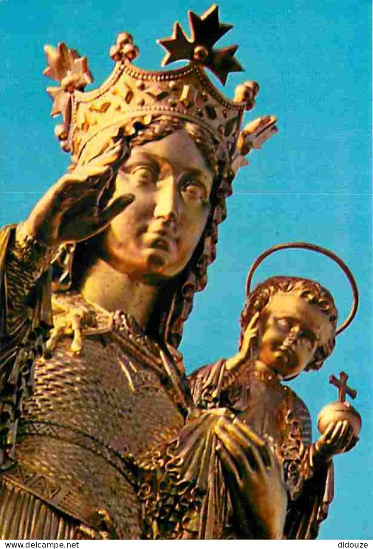 Art - Art Religieux - Sanctuaire De Notre Dame De Myans - La Vierge Dorée De La Tour - Détail - CPM - Voir Scans Recto-V - Gemälde, Glasmalereien & Statuen