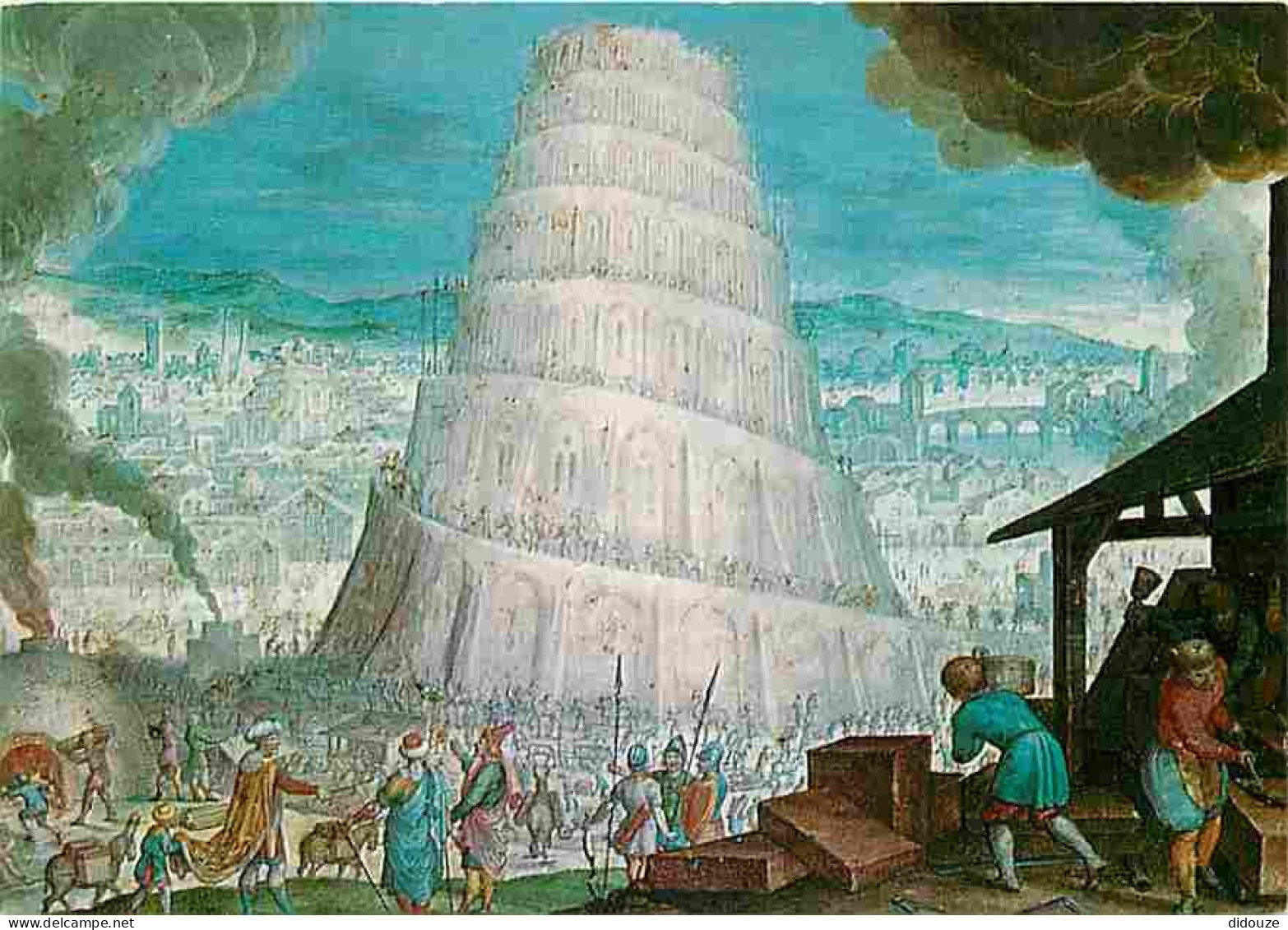 Art - Peinture - Tower Of Babel By F Brentel - CPM - Voir Scans Recto-Verso - Pittura & Quadri