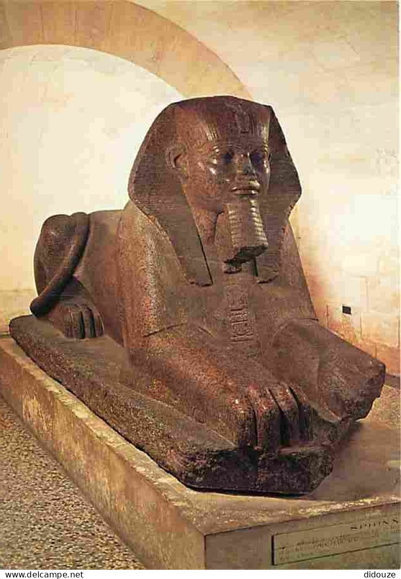 Art - Antiquités - Paris - Musée Du Louvre - Antiquités Egyptiennes - Grand Sphinx D'Amenemhat II - Moyen Empire - CPM - - Antike