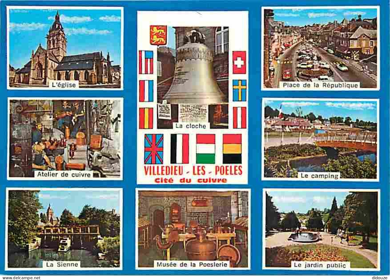 50 - Villedieu Les Poeles - Multivues - Cloches - Automobiles - Musée De La Poeslerie - Carte Neuve - CPM - Voir Scans R - Villedieu