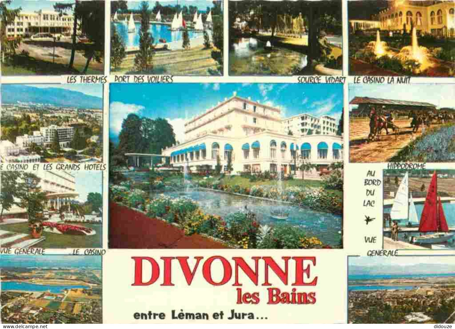 01 - Divonne Les Bains - Multivues - CPM - Voir Scans Recto-Verso - Divonne Les Bains