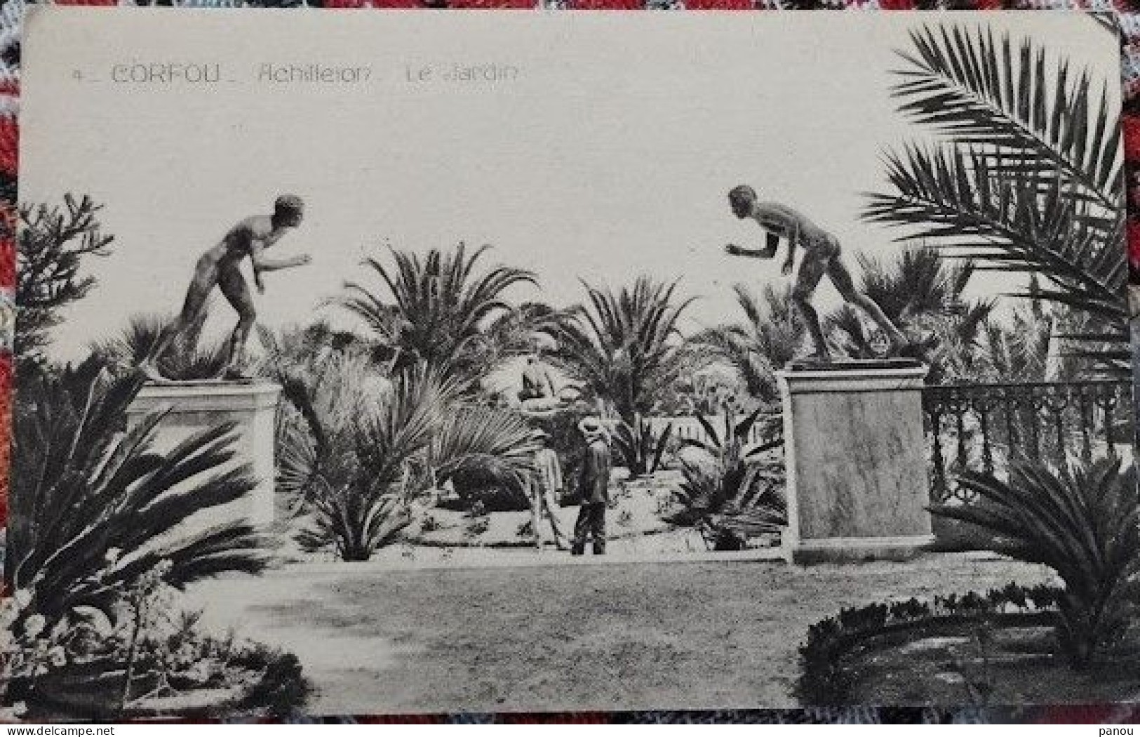 LOT 2 CPA POSTCARDS CORFOU - Grèce