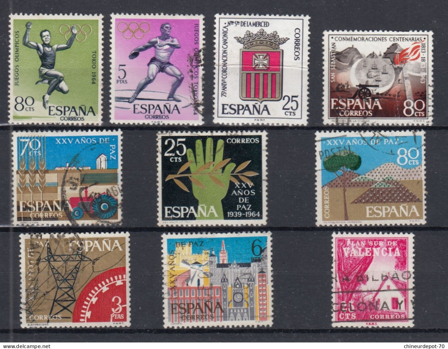 TIMBRES ESPANA ESPAGNE SPAIN NON Classés - Sonstige & Ohne Zuordnung