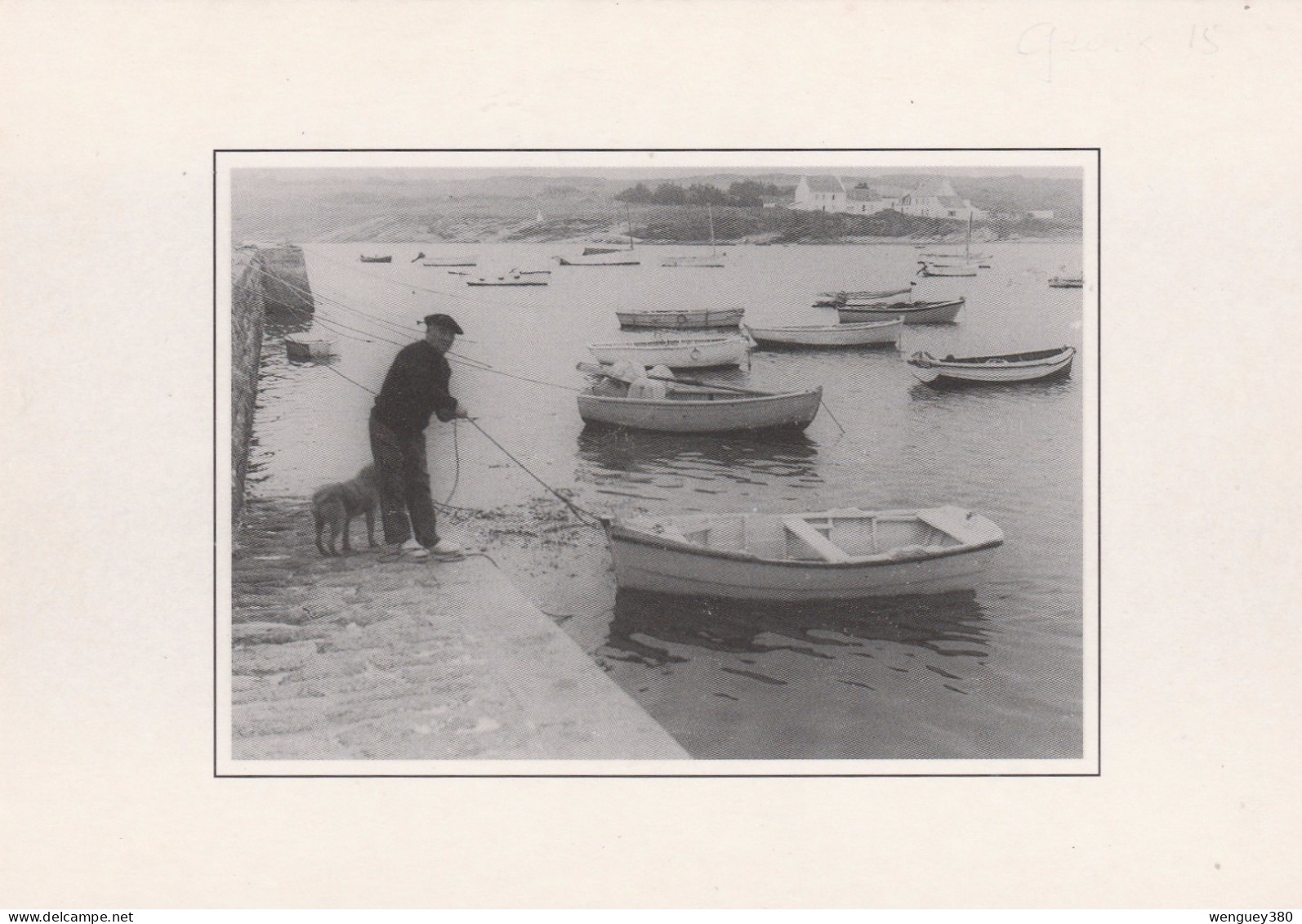 56 GROIX  Ile De Groix -     Port De Locmaria.     TB PLAN Années 70    PAS COURANT - Groix