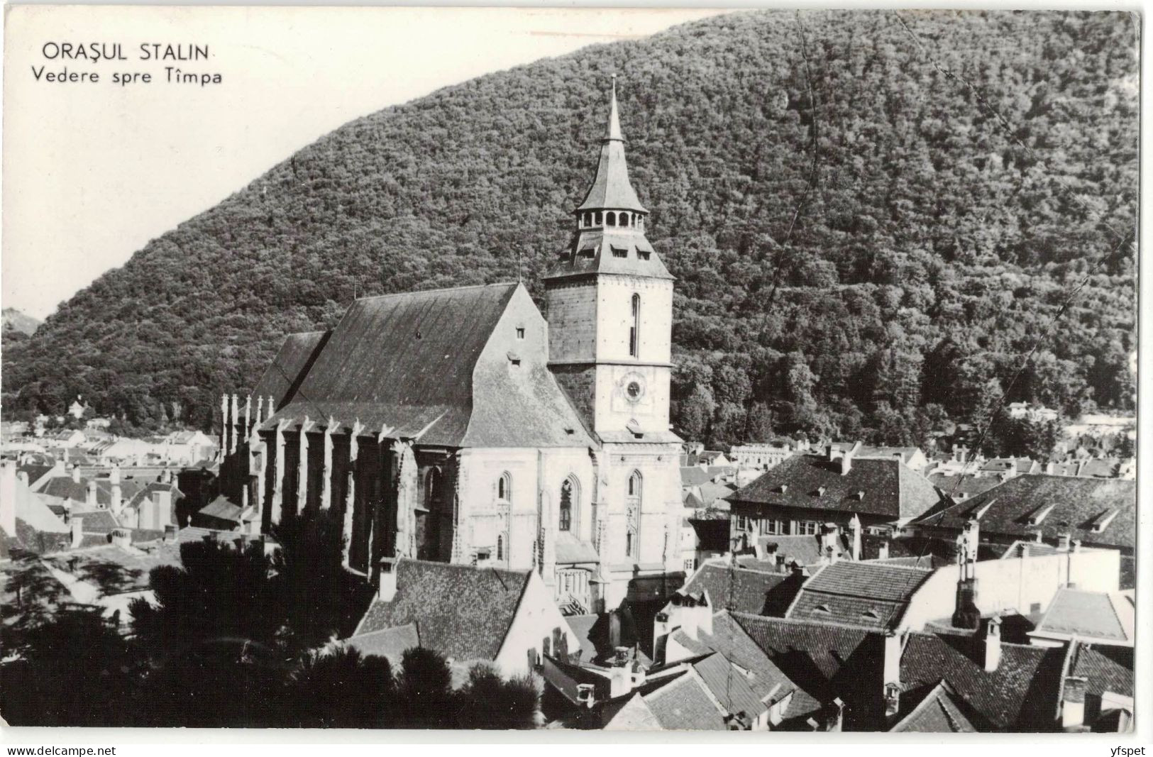 Orașul Stalin (Brașov) - View Facing Tîmpa Hill - Rumania