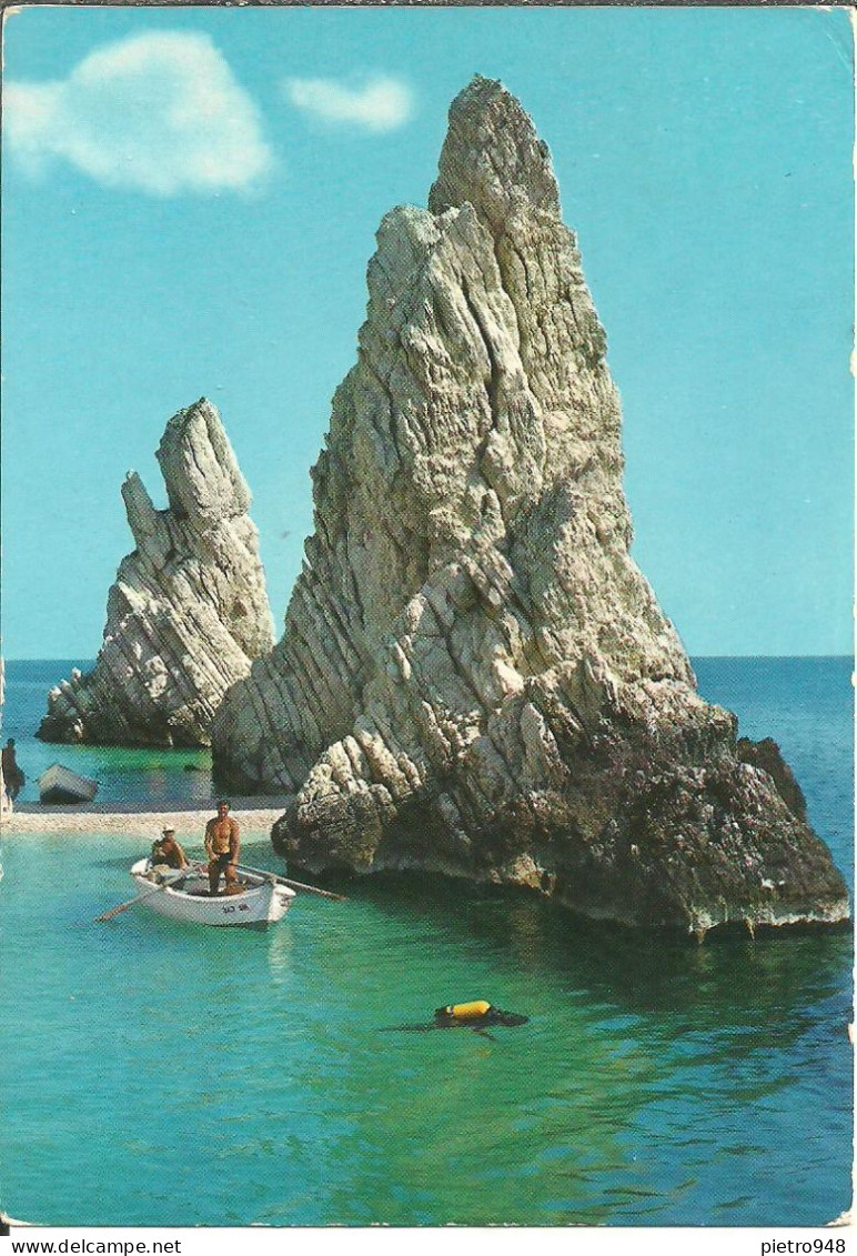 Riviera Del Conero (Ancona) Stock/Blocco/Lot N. 8 Cartoline, Scogli "Due Sorelle", Rocks "Two Sisters", Les Deux Soeur - Ancona