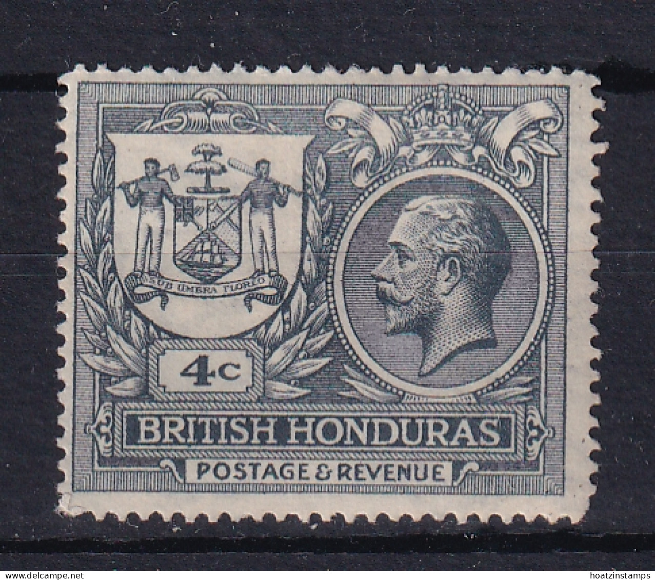 British Honduras: 1922   Peace Commemoration    SG123    4c    MH - Britisch-Honduras (...-1970)