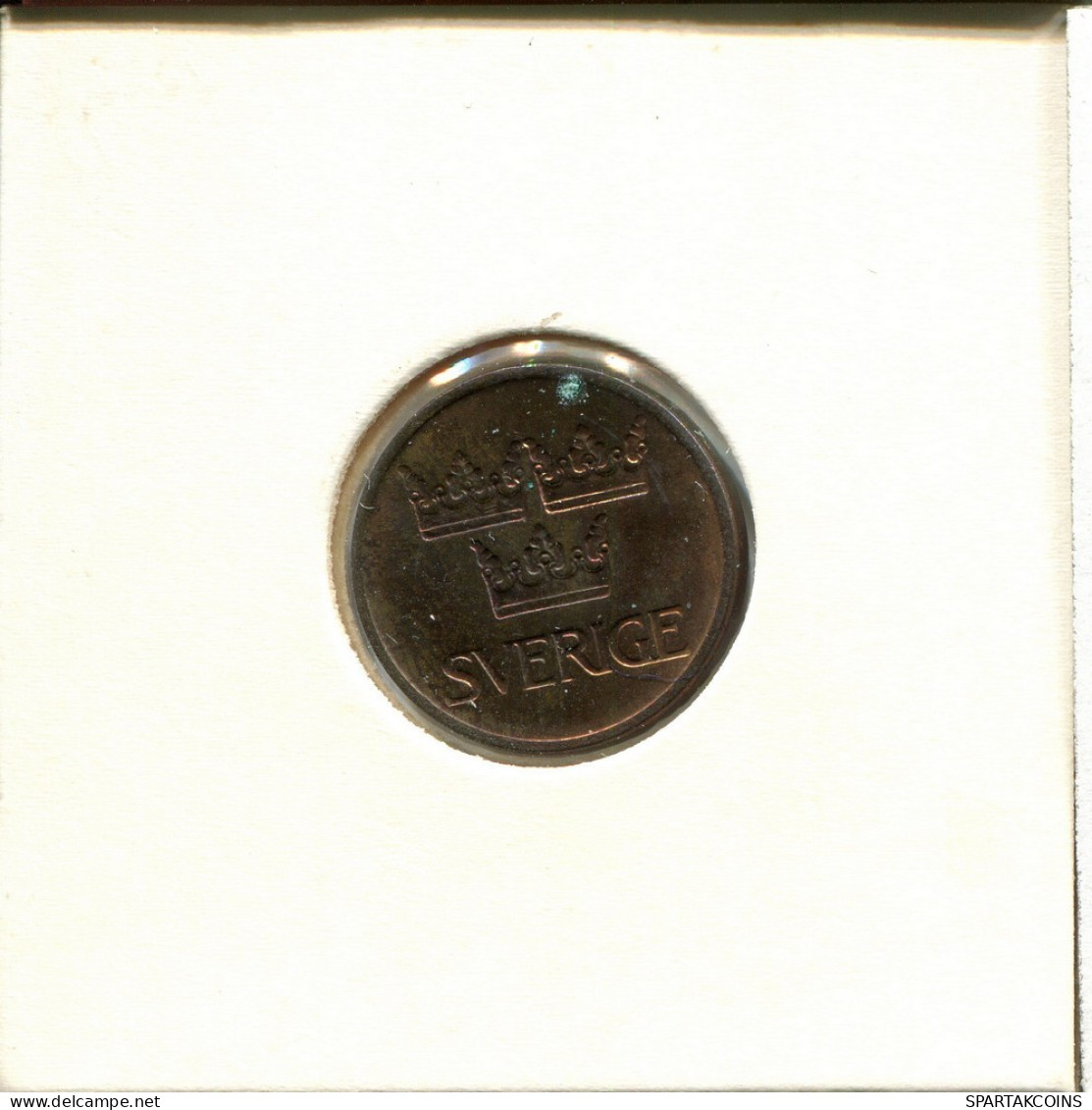 5 ORE 1975 SUECIA SWEDEN Moneda #AV172.E.A - Suède