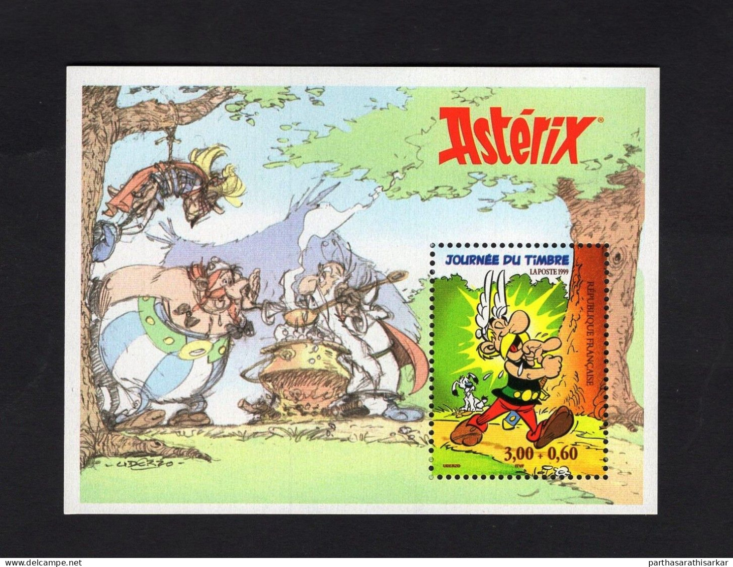 FRANCE 1999 ADVENTURES OF ASTERIX MINIATURE SHEET MS MNH - Cómics