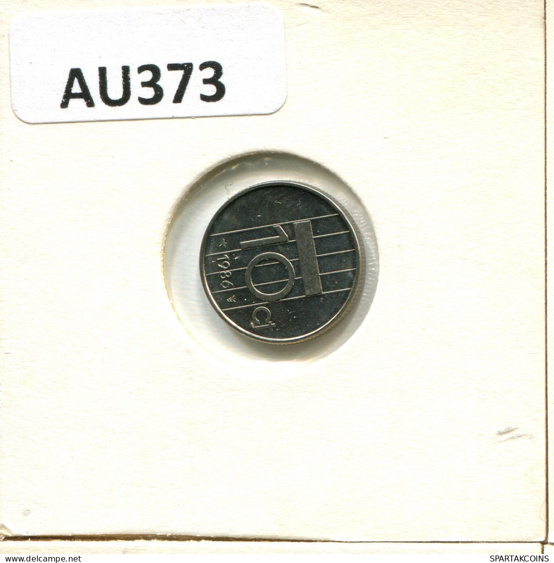 10 CENT 1986 NETHERLANDS Coin #AU373.U.A - 1980-2001 : Beatrix