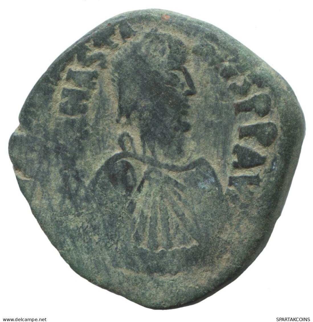 ANASTASIUS I FOLLIS Authentic Ancient BYZANTINE Coin 17.1g/32mm #AA486.19.U.A - Bizantinas