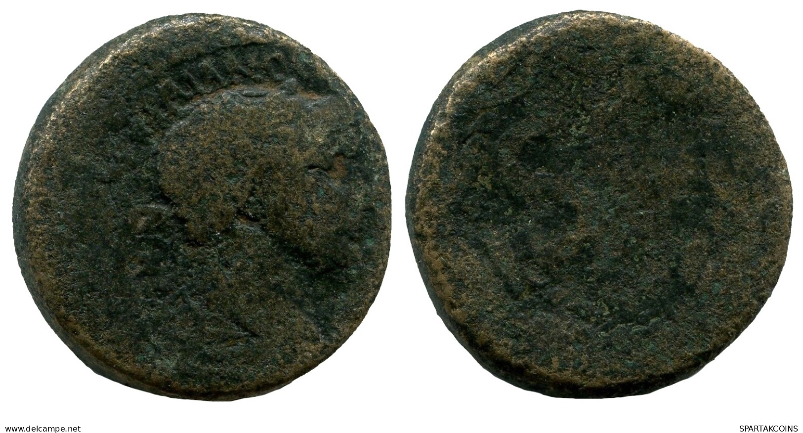 TRAJAN 98-117 AD RÖMISCHE PROVINZMÜNZE Roman Provincial Coin #ANC12487.14.D.A - Röm. Provinz