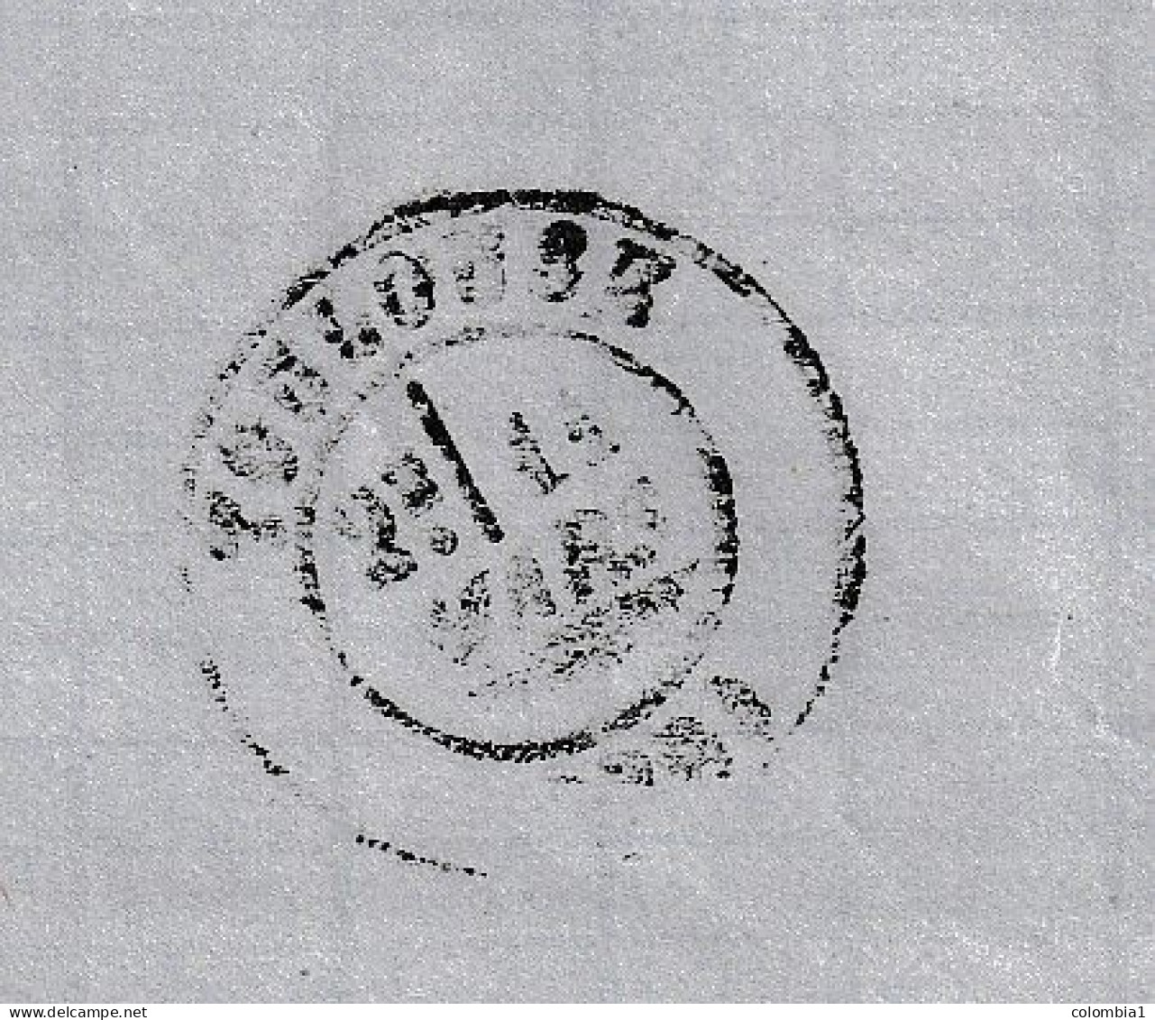 Lettre De ST BEAT Du 10 Mars 1871 Via TOULOUSE ( Céres Non Dentelé) - 1871-1875 Ceres